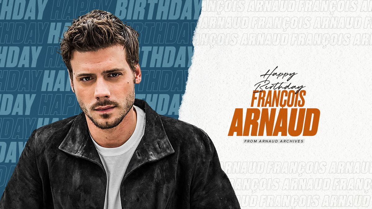Wishing François Arnaud a very happy birthday! Have an amazing day with your friends and family (and Simon)! 
