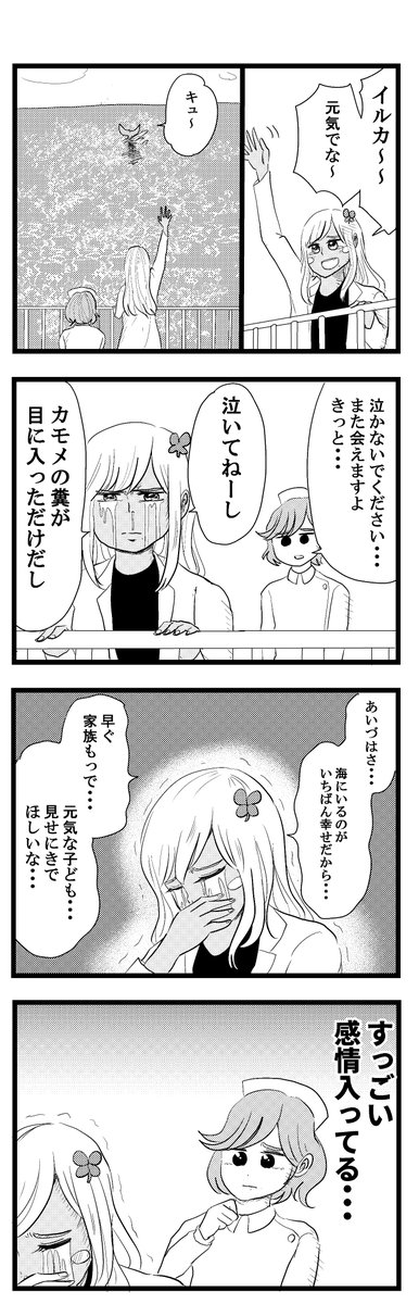 イルカと別れるギャル医者
(前回のつづきです)
#毎日あやっぺ 