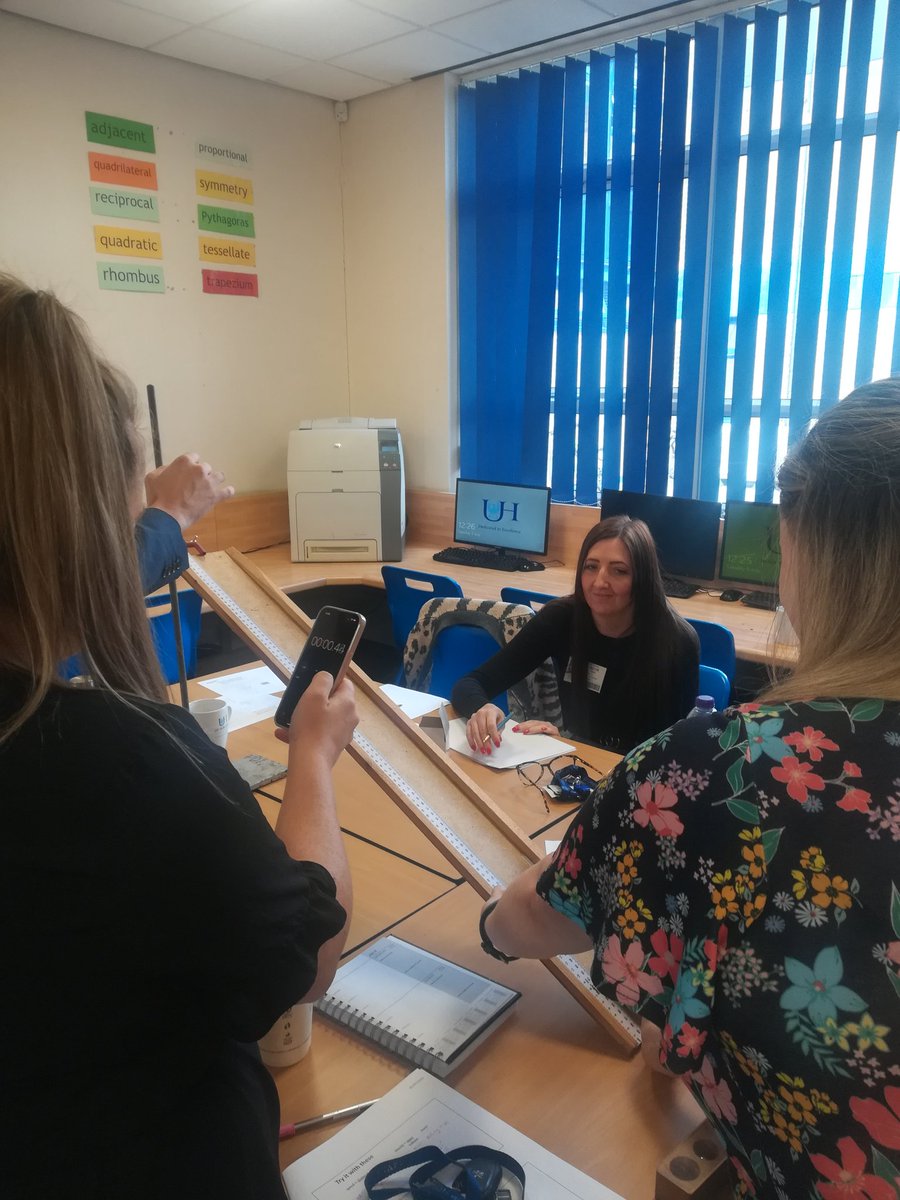 Amandasharples3's tweet photo. Fantastic session with the developing shared approaches in science and maths group. Who knew we were so competitive🤣🤣#velocityexperiment @NWmathshub3 @L1nd54y @NCETM https://t.co/zTSReFONQo