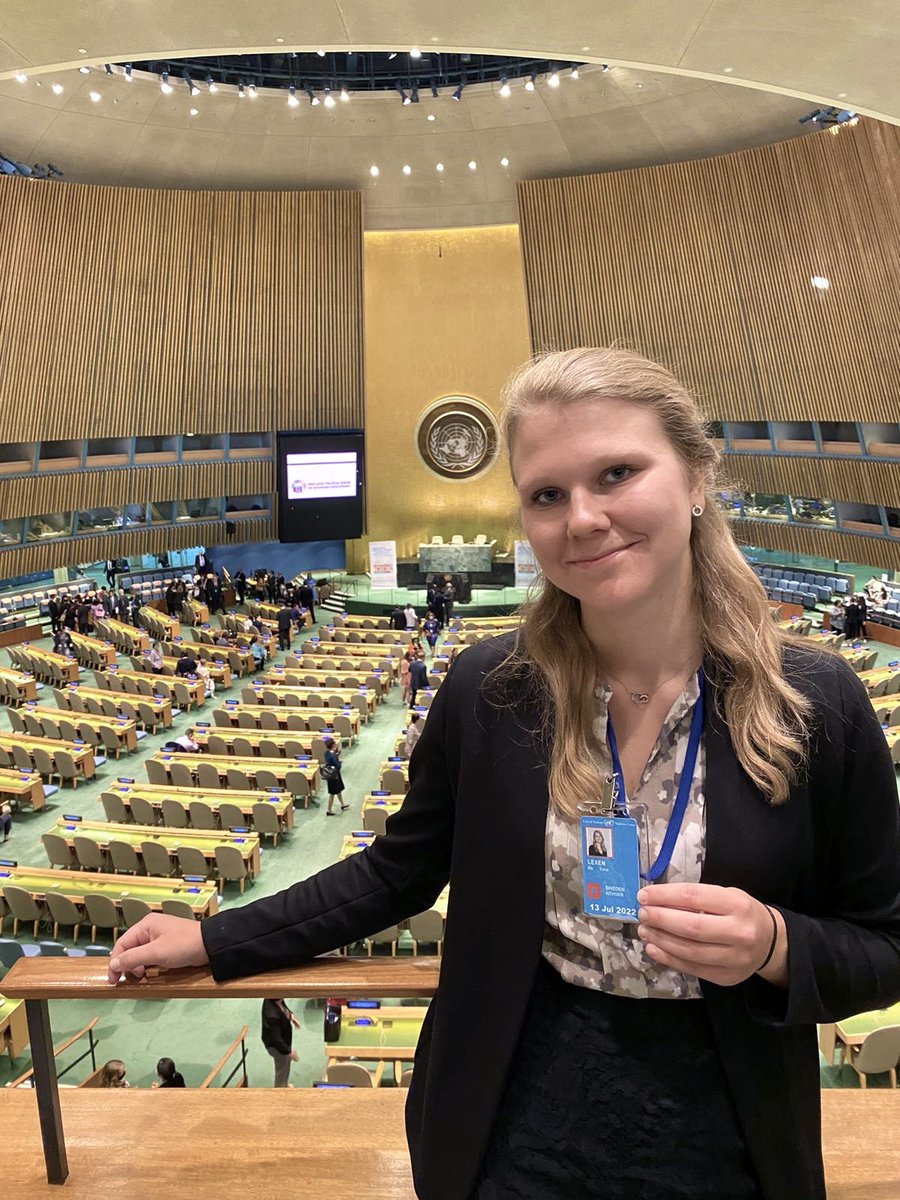 SIWI's Tove Lexén is in New York for #HLPF2022

Tove is part of the Swedish Delegation and will be championing water perspectives.

Our message is simple: Water is central to achieving all SDGs

Read more ➡️siwi.org/latest/siwi-ra…

#SWEattheHLPF