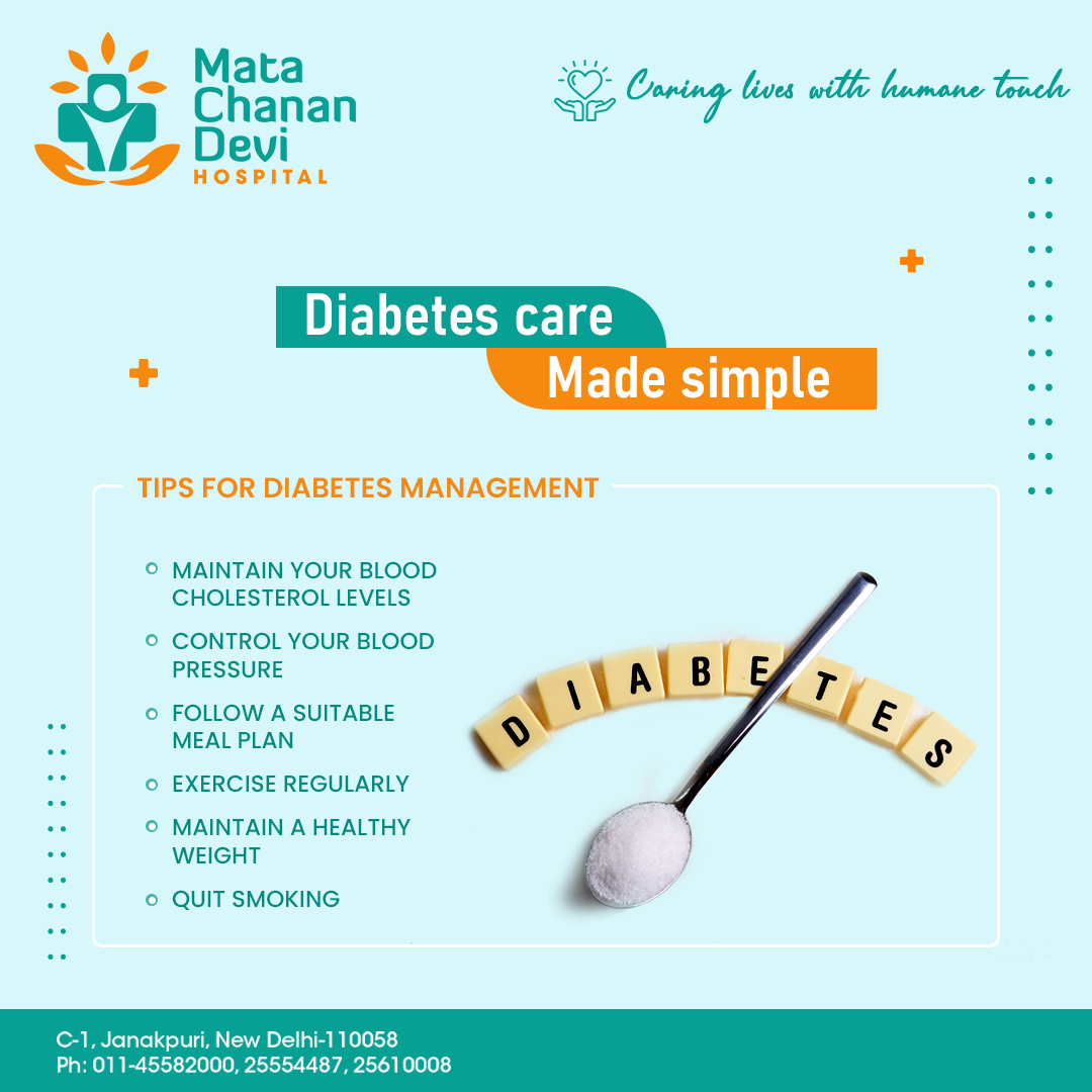 Diabetes happens when your body can't take up sugar (glucose) into its cells and use it for energy. This results in a build-up of extra sugar in your bloodstream.

#Matachanandevihospital #Healthcare #Besthospital
#Patientcare #Care #24x7emergency #MCDH
#Besthospitaldelhi