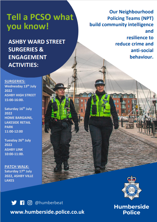 Humberbeat_NL's tweet photo. #ASHBY
Good afternoon Ashby,
Here are our planned community engagement activities for the coming month. We look forward to seeing and hearing from you 😜👮♀️.
#YouSaidWeDid #AshbyAntics #TogetherIsAlwaysBetter https://t.co/ePkIXekc0l
