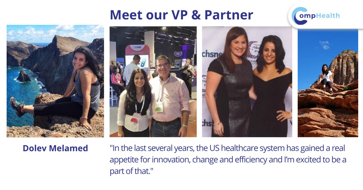 AviRosenzweig's tweet photo. Find out more about our dear and driven @DolevMelamed and the reasons why she makes me proud!
Thank you for your amazing effort leading CompHealth on the other side of the ocean 🌎
#medtech #healthtech #buzdev https://t.co/uSWXNFk4a9