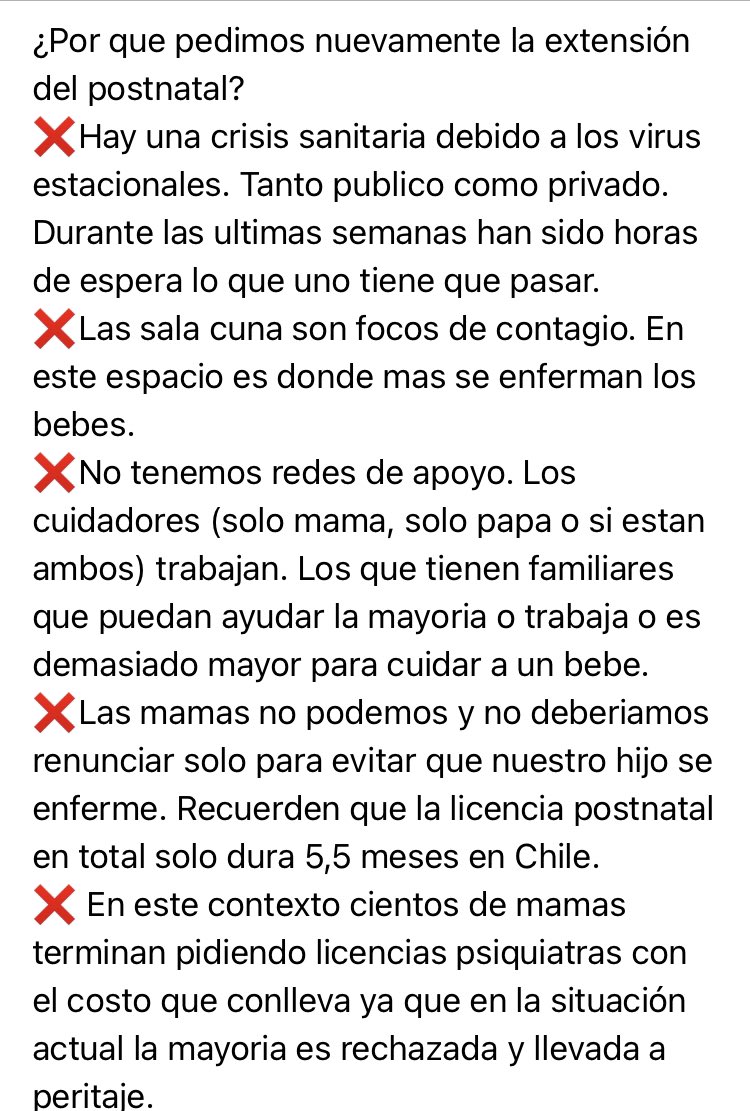 luzeliba's tweet photo. Urgente #PostnatalDeEmergencia que se pronuncie @GobiernodeChile @gabrielboric @voceriagobierno @KarolCariola @PamJiles @Mx_Diputados @CamaraSenadores @carlosbianchiPR @rodrigosepu @gonzaloramirex @JulioCesar_Cano @SoledadOnetto @jananeme @carolaurrejola @BuenosDiasTVN @KarendTV https://t.co/RuKphlSt3d
