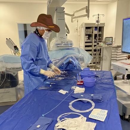 MTV_IR's tweet photo. Bringing the First EMBOLD coil case to the State of Texas. Mapping angiogram prior to Y90. Amazing control. 

#BostonScientificEmbold 
#MTVIR
#emboldcoils
#oncology
#interventionalradiology https://t.co/dOMxlEmYJS