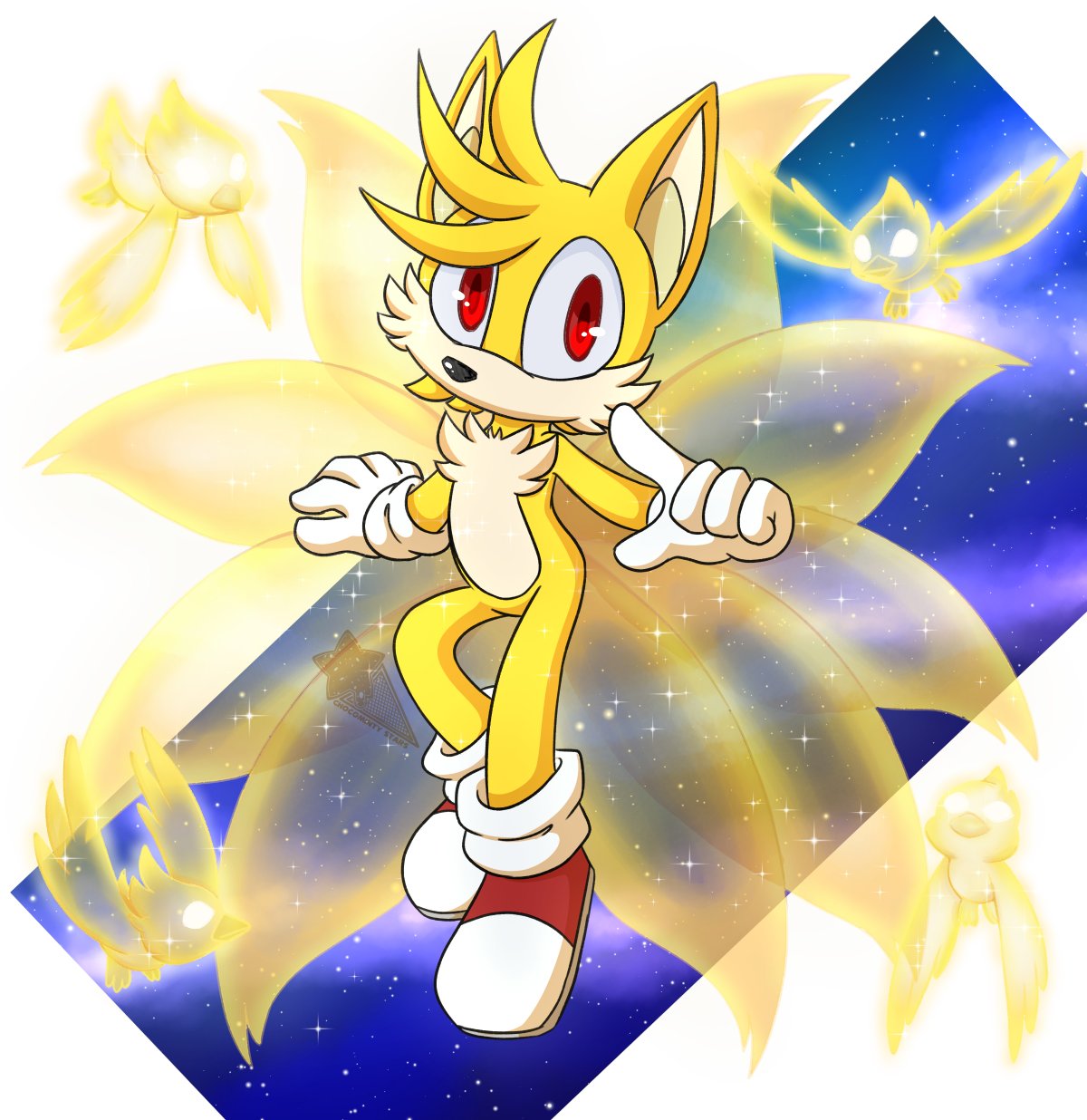 Speedin' Through — the-paragons-art: Super Tails! A gift for a