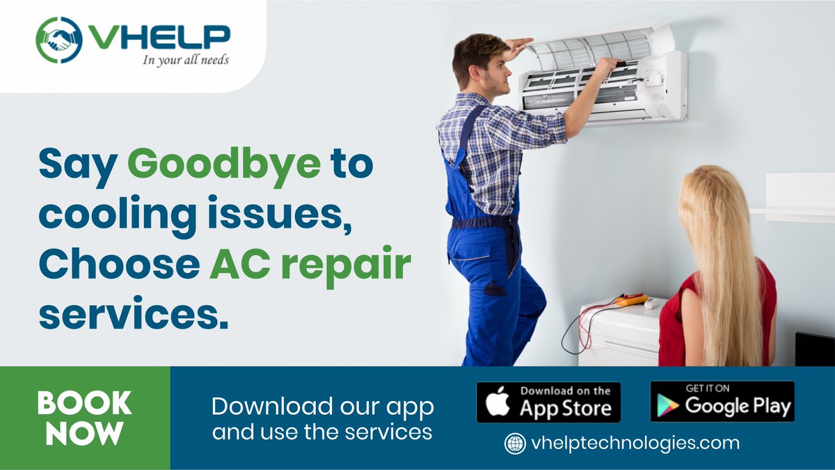VHelpHomeServi1's tweet image. Stay cool every moment, even If the temperature rises this summer—Book AC Repair services. Just Download the Vhelp App and Book an appointment for AC Repair Services.
bit.ly/3LCKLYH

#ACRepair #ACService  #Vhelp  #DownloadApp #Dubai #UAE