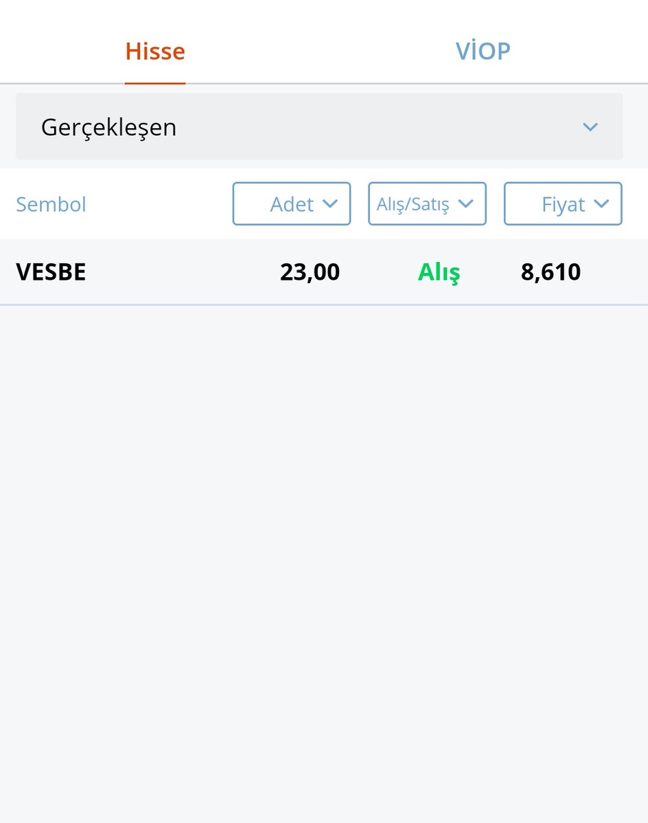 #sigaradan #temettuye uzanan yolda 27. Hafta alımlarımızı gerçekleştirdik. #vesbe 23 adet alındı #bist #bist100