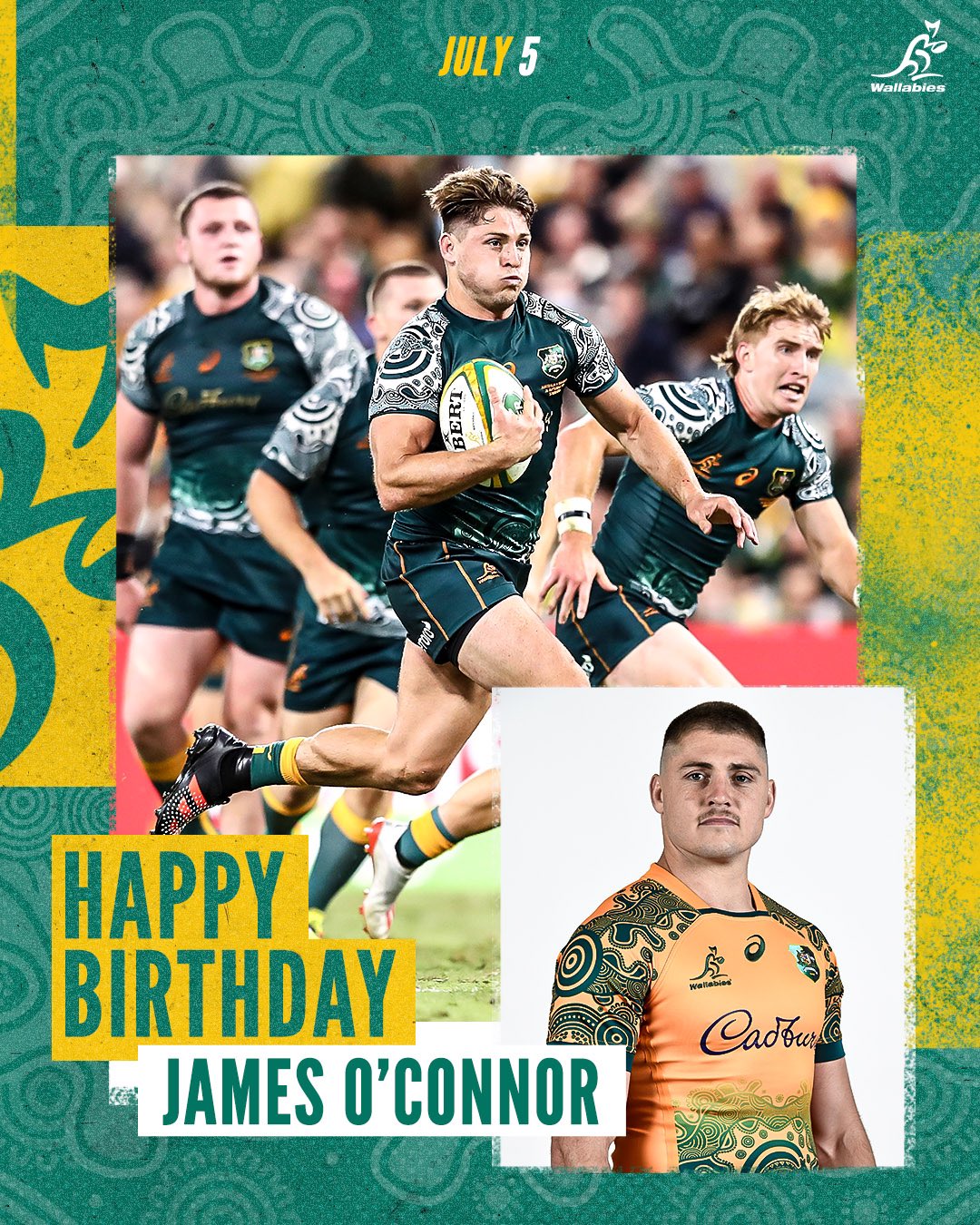  Wishing a Happy Birthday to our guys, James O Connor & Darcy Swain. 