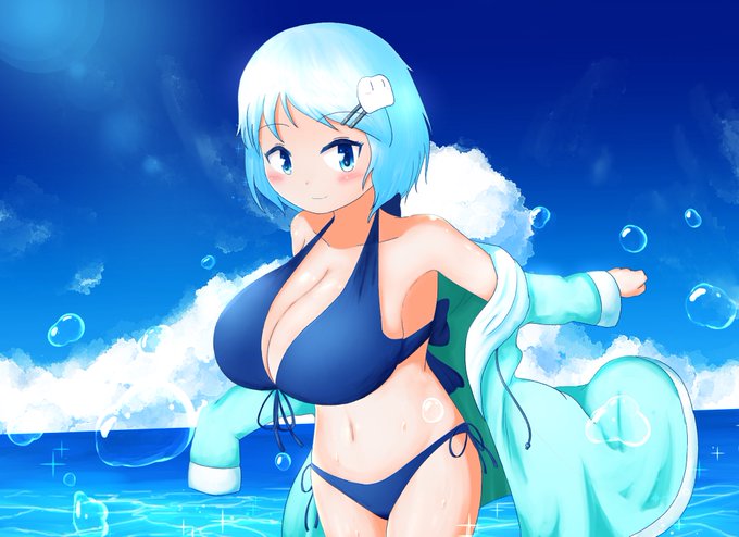 ビキニの日だからビキニ姿のロウちゃんを再掲 