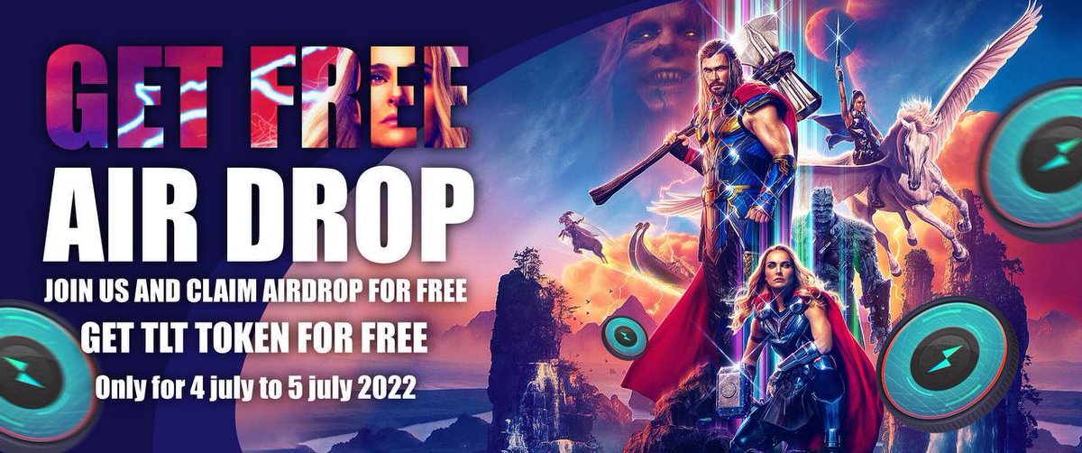 thor_thu5's tweet photo. Fair-Launch: Thor: Love and Thunder token 
05-July 2022 at 02:00PM UTC
22:30  in Philippines
21:30  in Thailand
10:30  in Washington, DC, USA

( Binance Smart Chain ) 
#Pancake Swap #
 Community Link  
🌏Website: https://t.co/5gqB1ABMbe
Telegram : https://t.co/2ahROAGYGQ https://t.co/Vnvt9mQr57