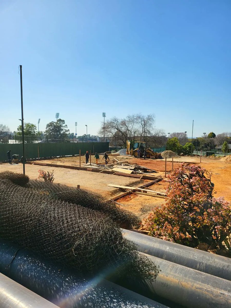 We have officially broken ground on the new Padel Tennis courts! 
Watch this space!