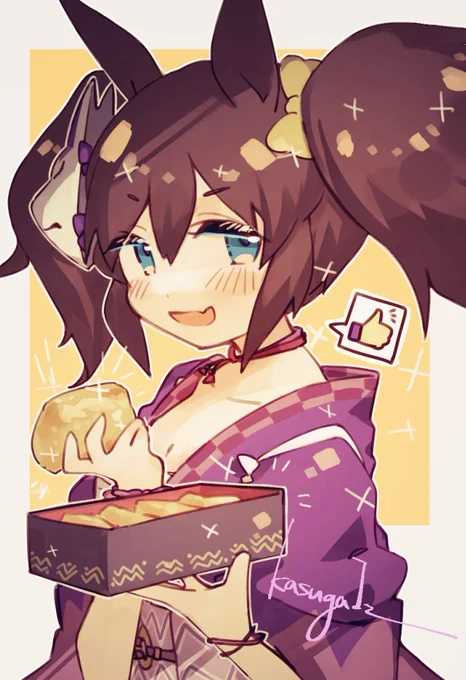 ウマ娘ちゃん達に美味しいものいっぱいあげたい🍽️✨ 