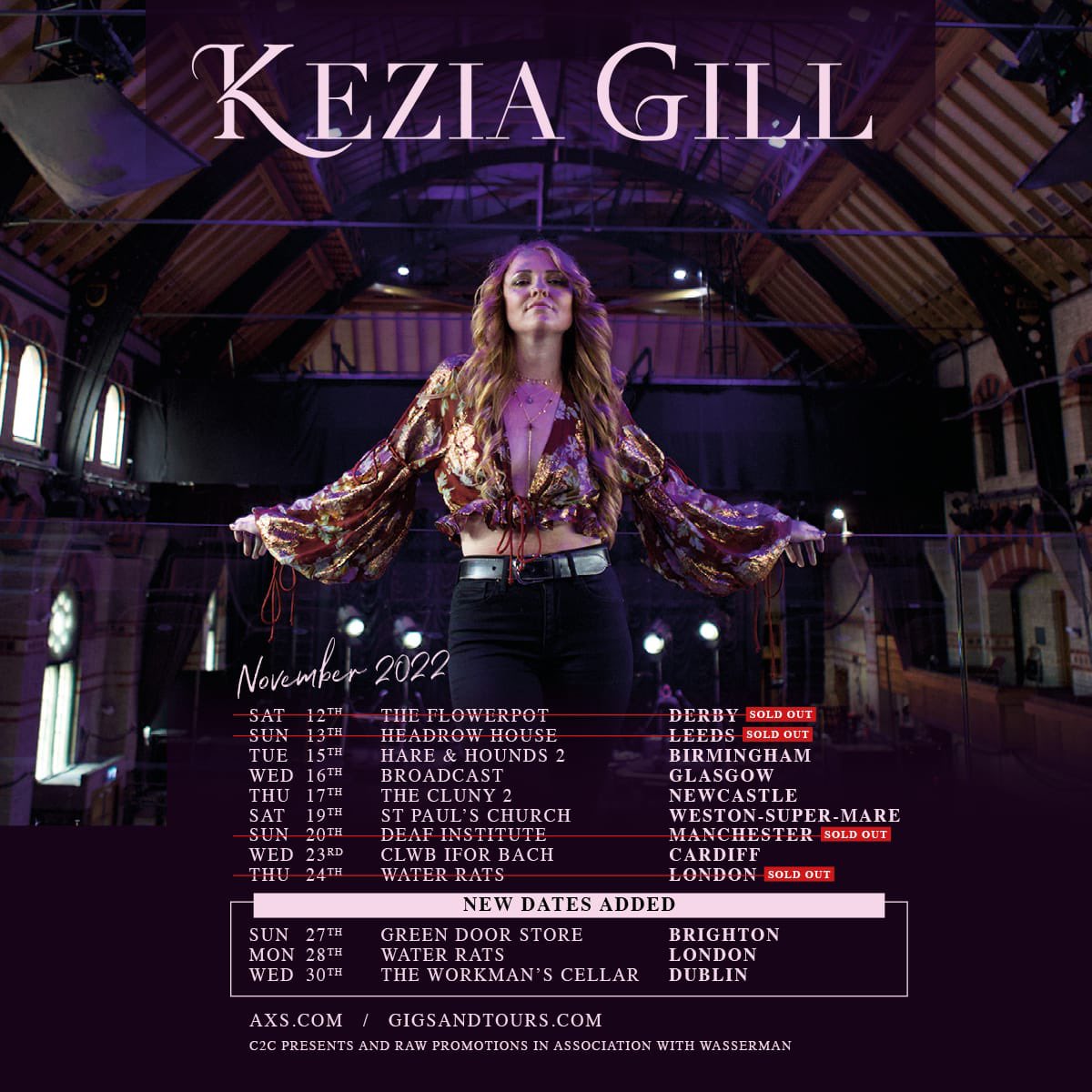 Keziagillmusic's tweet photo. 🌟NEW DATES ADDED🌟
Due to such huge demand we have added 3 NEW DATES to my upcoming tour!!

 BRIGHTON // LONDON // DUBLIN

Tickets go on sale tomorrow (Wednesday 6th July) at 10am from my website! I’m so excited!!!!

Tickets ➡️ https://t.co/s5ZJsNezRK https://t.co/E2Gbk2C71g
