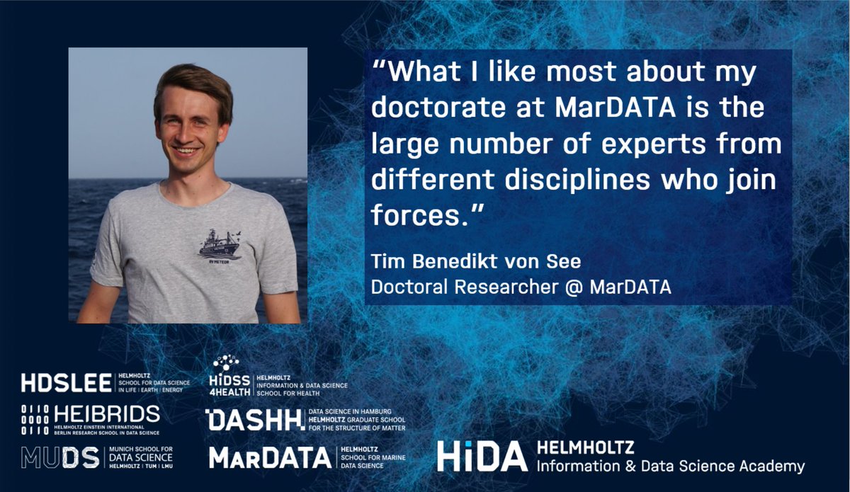 Helmholtz Information & Data Science Academy HIDA (@hidadigital) on Twitter photo In my PhD @MarDATA, I improve marine data acquisition by advancing AUV navigation, localization & guidance capabilities using sensor fusion & data-driven/model-based techniques.
mardata.de/topics/enginee…
#datascience <a href="/helmholtz_en/">HelmholtzAssociation</a>
<a href="/MunichDS/">MUDS</a> <a href="/DASHHPhD/">DASHH Interdisciplinary Helmholtz Graduate School</a> @HeibDs @hds_lee <a href="/hidss4health/">HIDSS4Health</a> In my PhD @MarDATA, I improve marine data acquisition by advancing AUV navigation, localization & guidance capabilities using sensor fusion & data-driven/model-based techniques.
mardata.de/topics/enginee…
#datascience <a href="/helmholtz_en/">HelmholtzAssociation</a>
<a href="/MunichDS/">MUDS</a> <a href="/DASHHPhD/">DASHH Interdisciplinary Helmholtz Graduate School</a> @HeibDs @hds_lee <a href="/hidss4health/">HIDSS4Health</a>