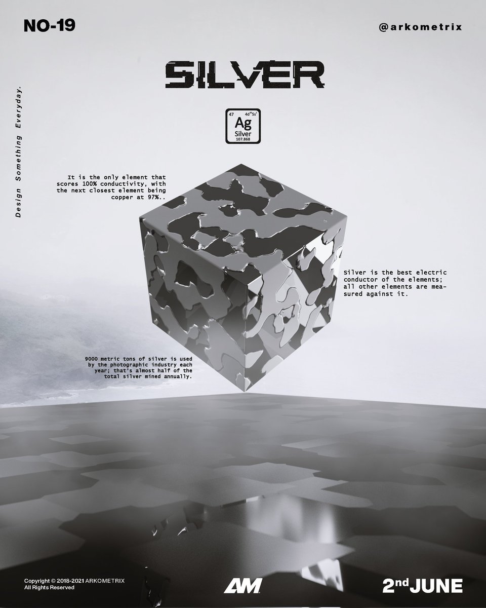 arkometrix's tweet photo. Another Piece from the Elemental Series✨
N°19 🗓️ 02-06-21 
.
.
Visit IG for more- https://t.co/w9kZkBF5BI
.
.
#graphicdesign #posterdesign #GFX #designinspiration https://t.co/7NR2yuKRXZ