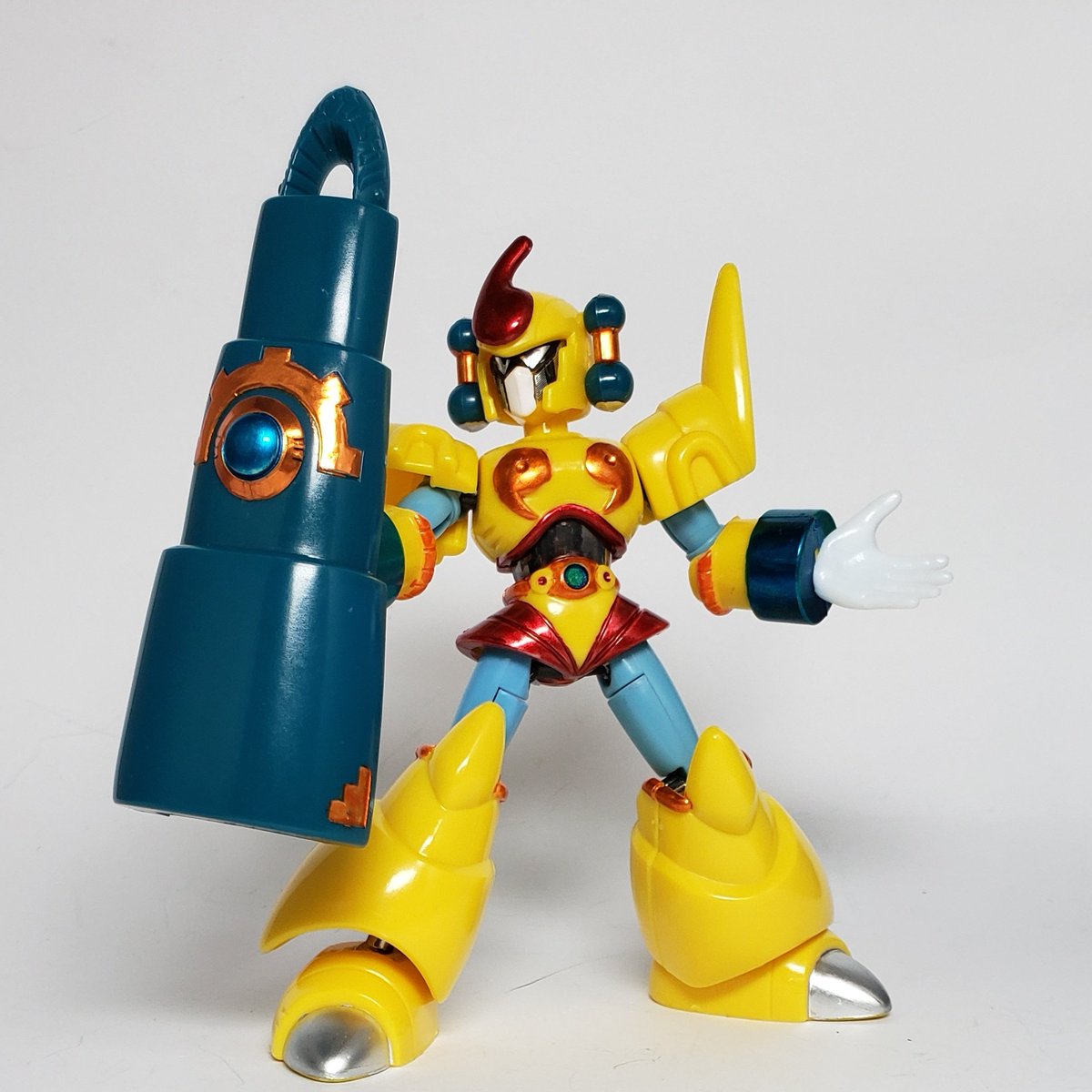 メガアーマー ロックマンX3 ヴァジュリーラFF 赤、オレンジ、青を部分