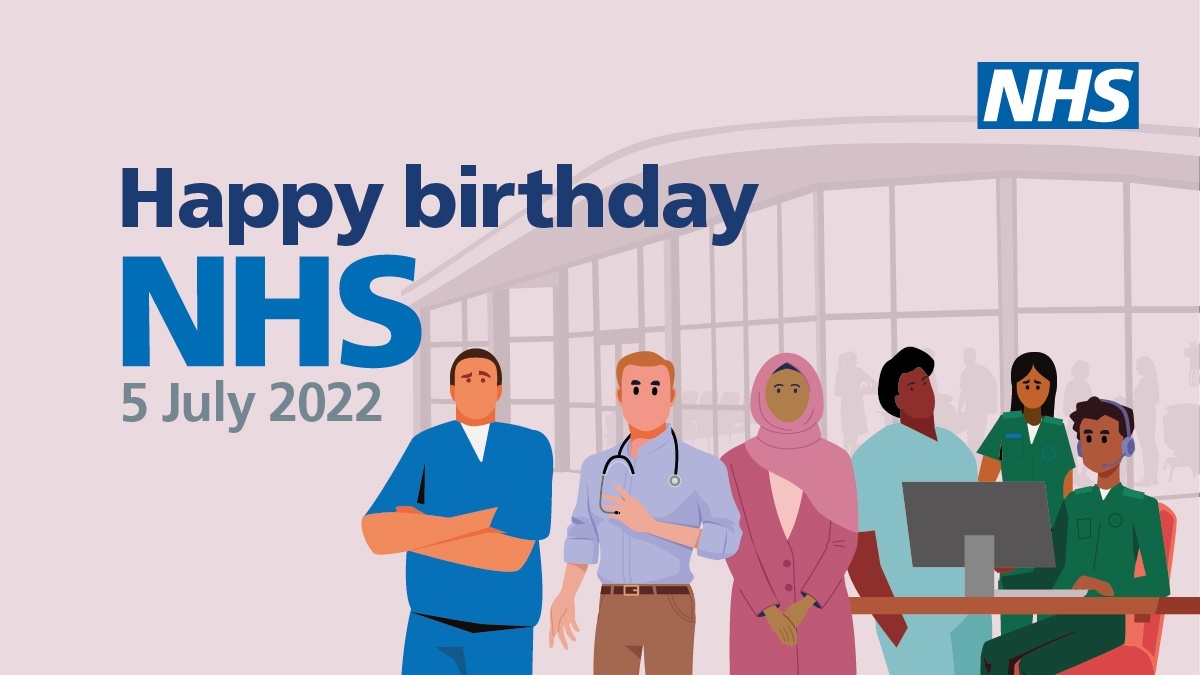 Happy 74th Birthday NHS 🎉 Thank you to our talented and passionate teams for the lengths you go through each day. Thank you to all who have supported @LiverpoolWomens and the wider NHS, particularly over the last couple of years. #NHSBirthday