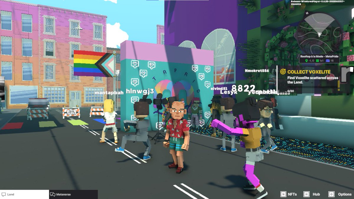 Jessica95565933's tweet photo. @TheSandboxGame @METAPRIDELAND I just participated in the #BelongingWeek contest for a chance to win a Progress Flag NFT! Check out my screenshot below!
👇 https://t.co/A4ofU09BKZ
