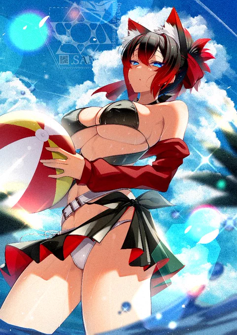 #ビキニの日 

skebリクエストありがとうございました! 