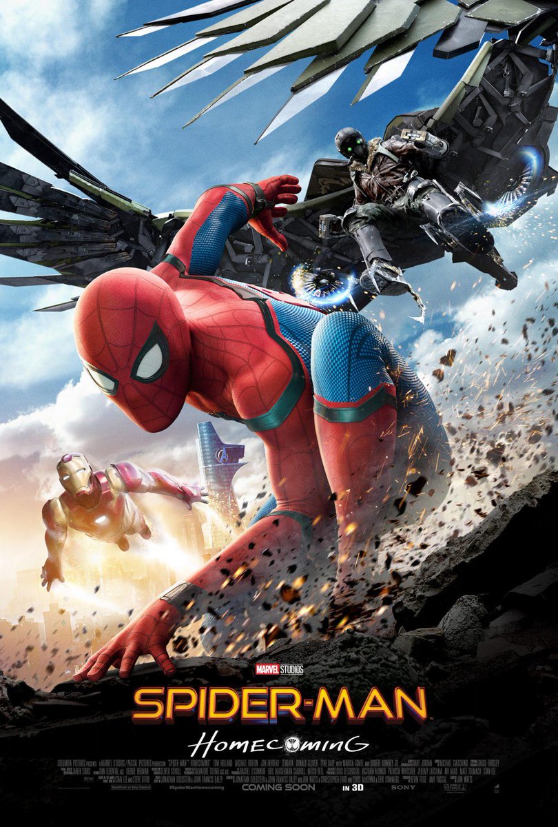 RT @SpiderMan3news: Spider-Man Homecoming was released 5 years ago today https://t.co/ugA2wJrghS