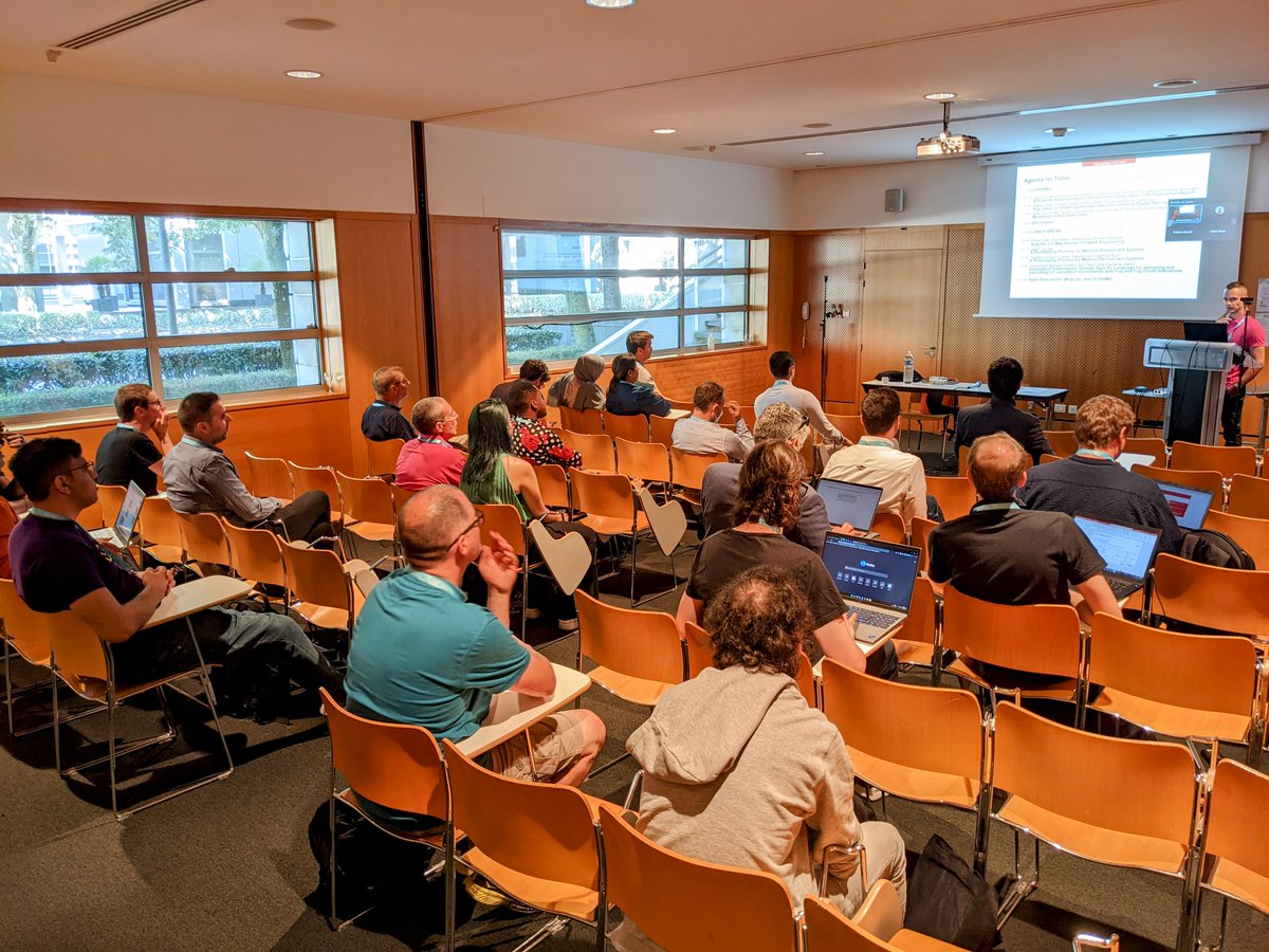 STAF Conferences (@stafconferences) on Twitter photo First parallel session at #staf22: Opening of the International workshop on MDE for Smart IoT Systems (#mess22) by <a href="/ludovicoiovino/">ludovico iovino</a> First parallel session at #staf22: Opening of the International workshop on MDE for Smart IoT Systems (#mess22) by <a href="/ludovicoiovino/">ludovico iovino</a>