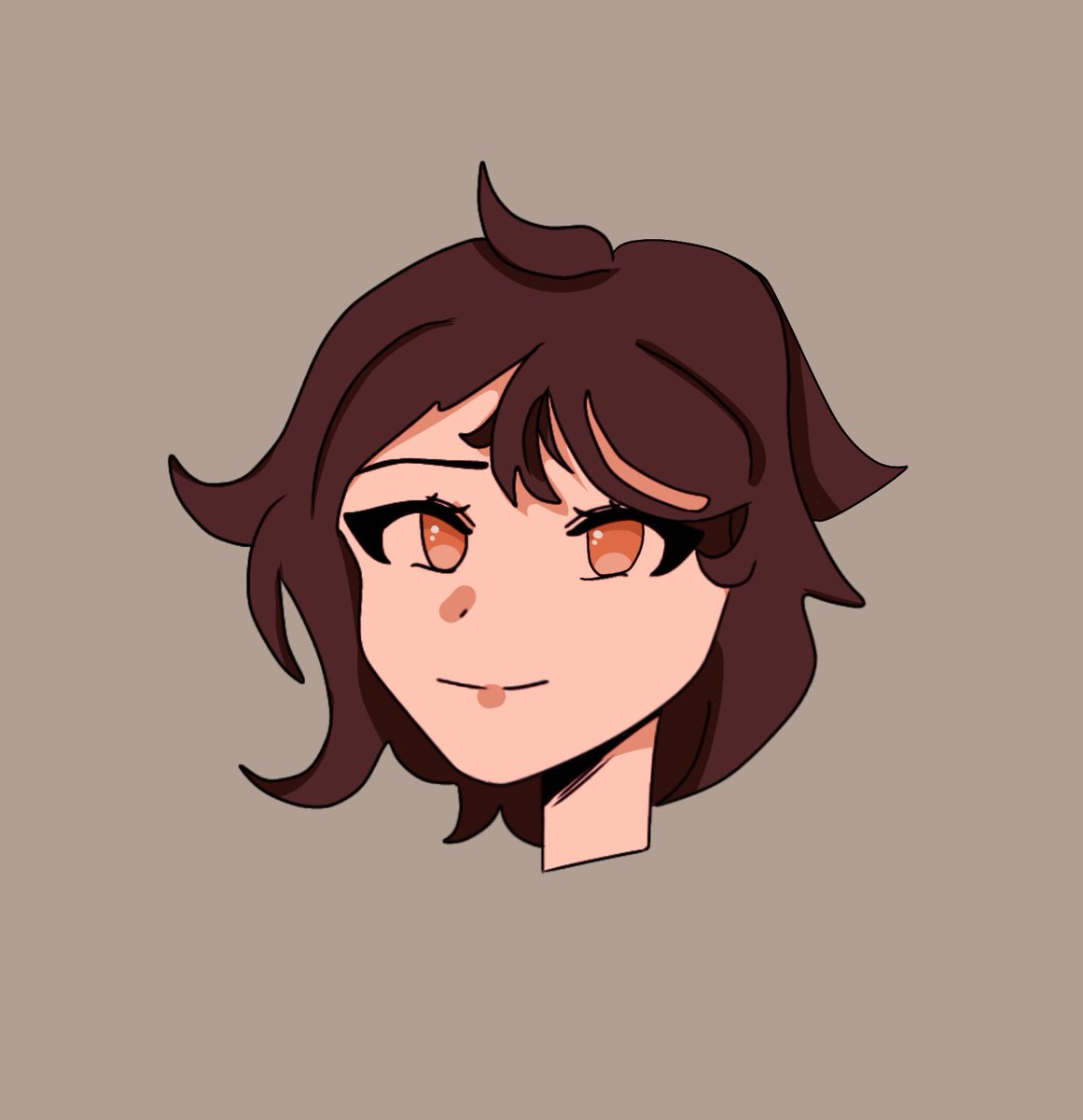 tinybluebean's tweet image. Rushed ena shinonome with weird hair