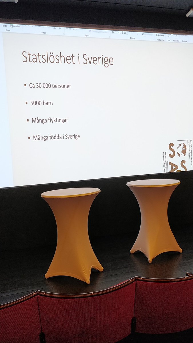 thomsson_johan's tweet photo. @statelessnessSE &amp; SOAS grundare @jehnaalm håller semarie om  statslösas situationen i Sverige. 

#almedalen2022 https://t.co/52PnIaAjll