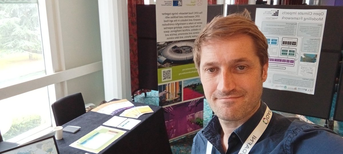 TechFoodNetwork's tweet photo. Great to be at the #dafniconference2022 today to meet data science colleagues and showcase the work of the SFN! If you're here, please do come and say hello!
@DAFNIfacility @STFC_Matters @sonalchoudhary1 https://t.co/0wfPrwnQLc
