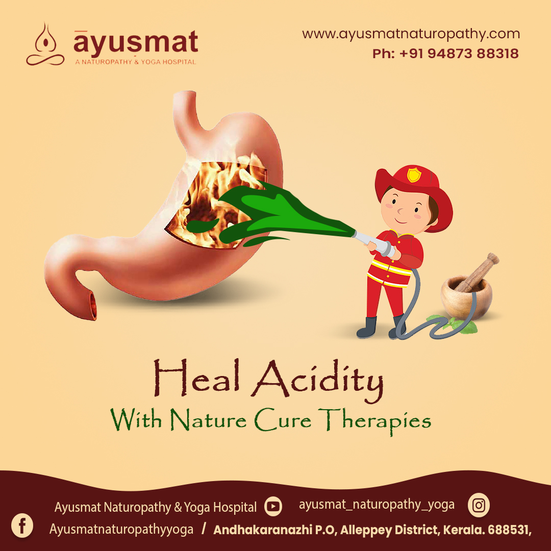 Ayusmathospital's tweet image. Are You Seeking A Solution For Acidity? Heal Your Acidity With Nature Cure Treatments.

Call us for appointment : 94873 88318

#acidity #AcidityProblem #naturecurehospital #acidityrelief #healthylifestyle #stomach #pain #naturopathy #bestnaturecurehospital #naturopathytreatment