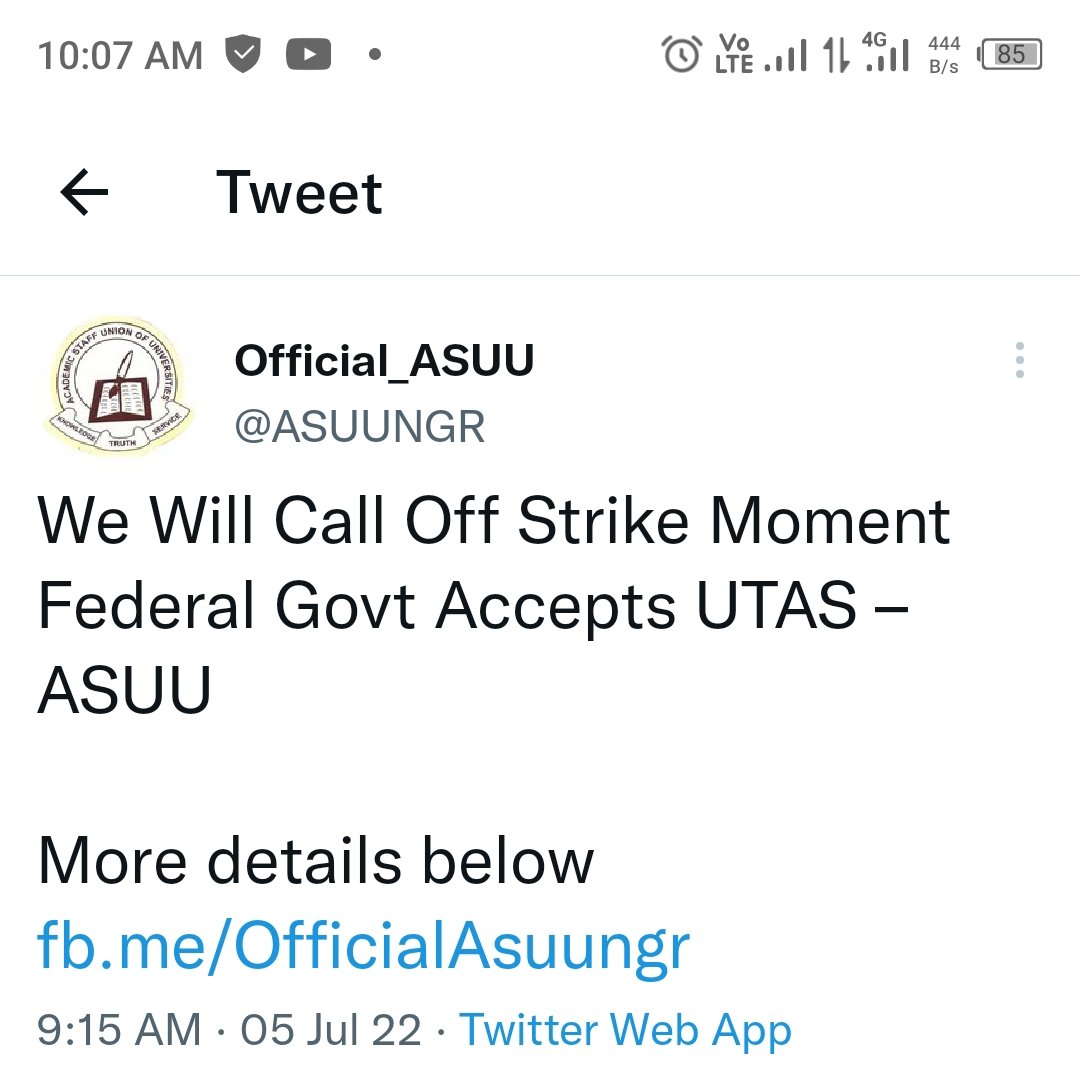EkiAllen's tweet photo. @ASUUNGR  @ShehuSani  much ado about UTAS built by ASUU for ASUU. A payroll system built by employees for the employer. https://t.co/fjDSZuaK9n