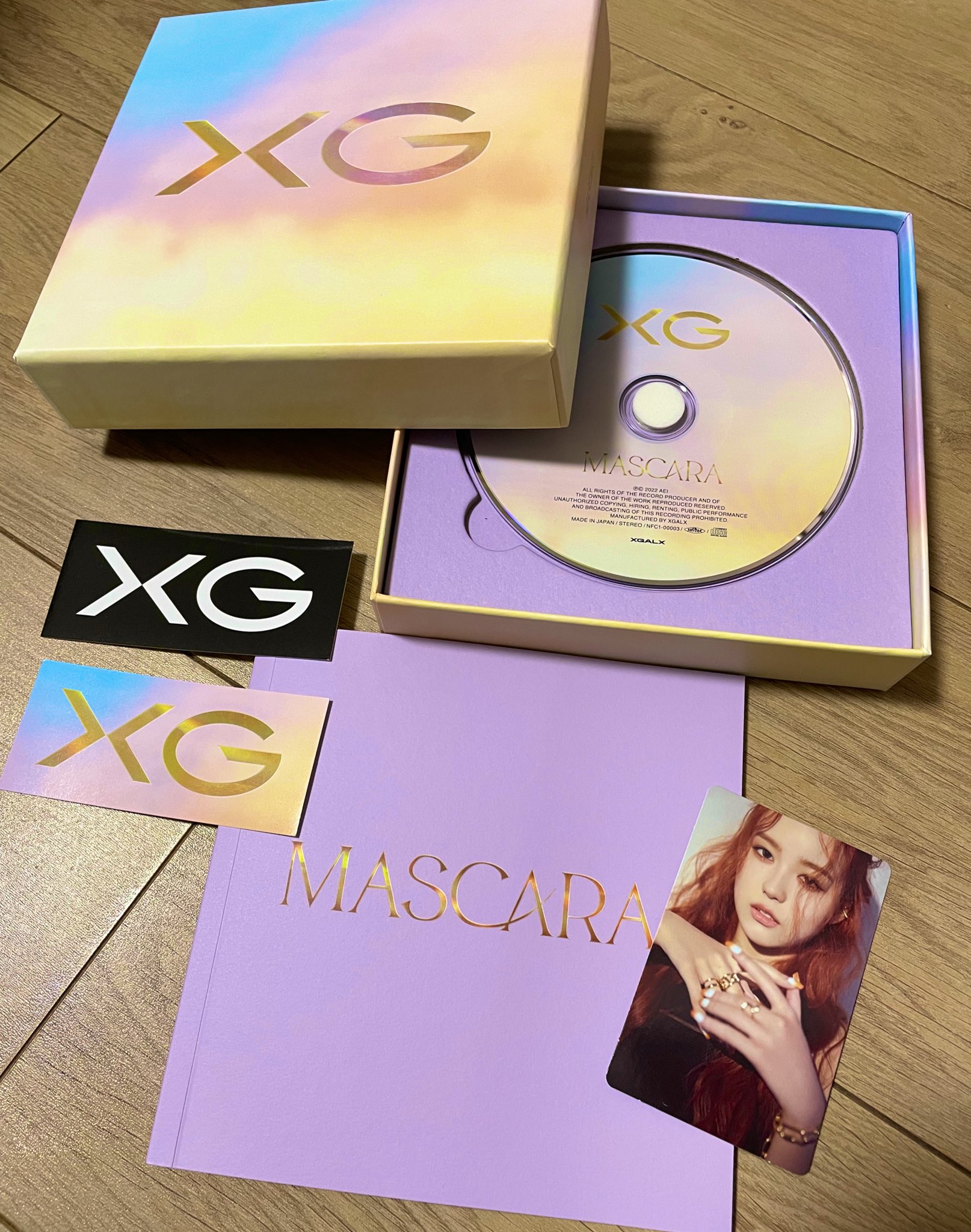 XG MASCARA アルバム JURIA-