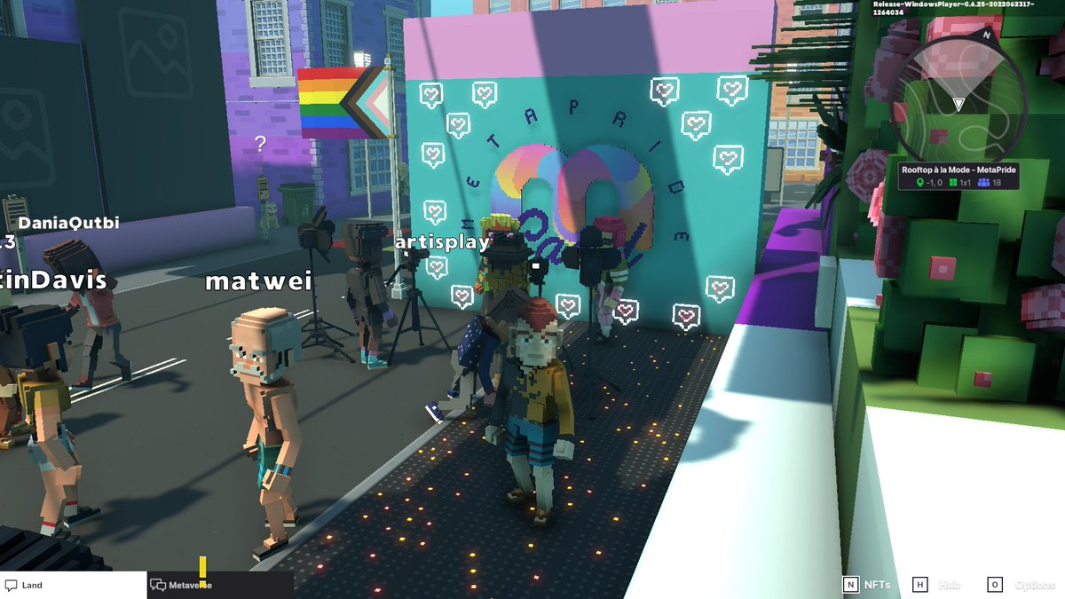 taner79012190's tweet photo. @TheSandboxGame @METAPRIDELAND I just participated in the #BelongingWeek contest for a chance to win a Progress Flag NFT! Check out my screenshot below!
👇 https://t.co/aTlb6uXzVU