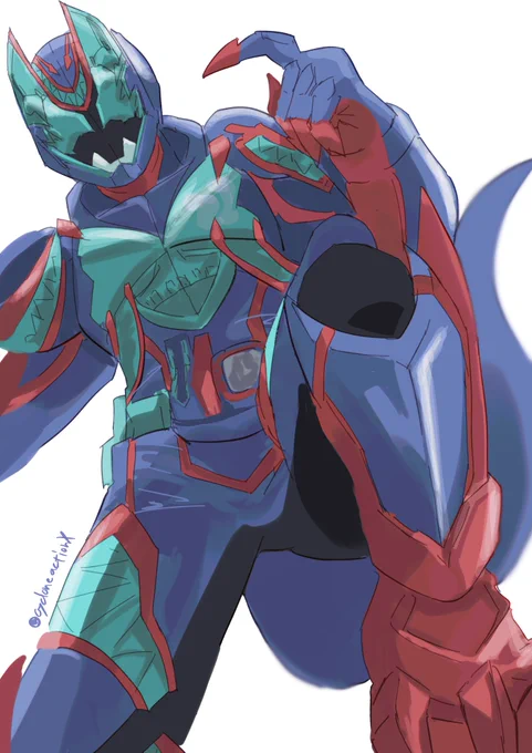 アルティメットバイスの仮面ライダーっぽくもあり人外っぽい感じが好き 