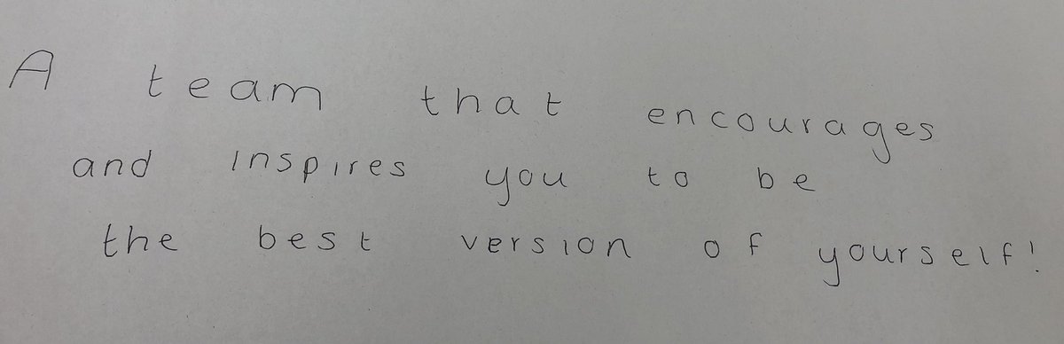 Awesome teamwork from @RiversideQuals @stride_active PE Apprentices. First morning with the new cohort and this is their mission statement