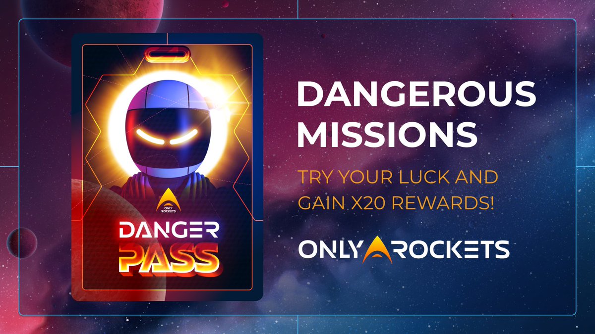 OnlyRocketsio's tweet image. Space is unpredictable and some OnlyRockets missions are really risky. But you could gain 20 times more income. Or fail and loose your rockets and costs for launch. Chances are equal (50/50).

More info: whitepaper.onlyrockets.io

Try your luck!

#NFTCommunity #playtoearn #WAXP