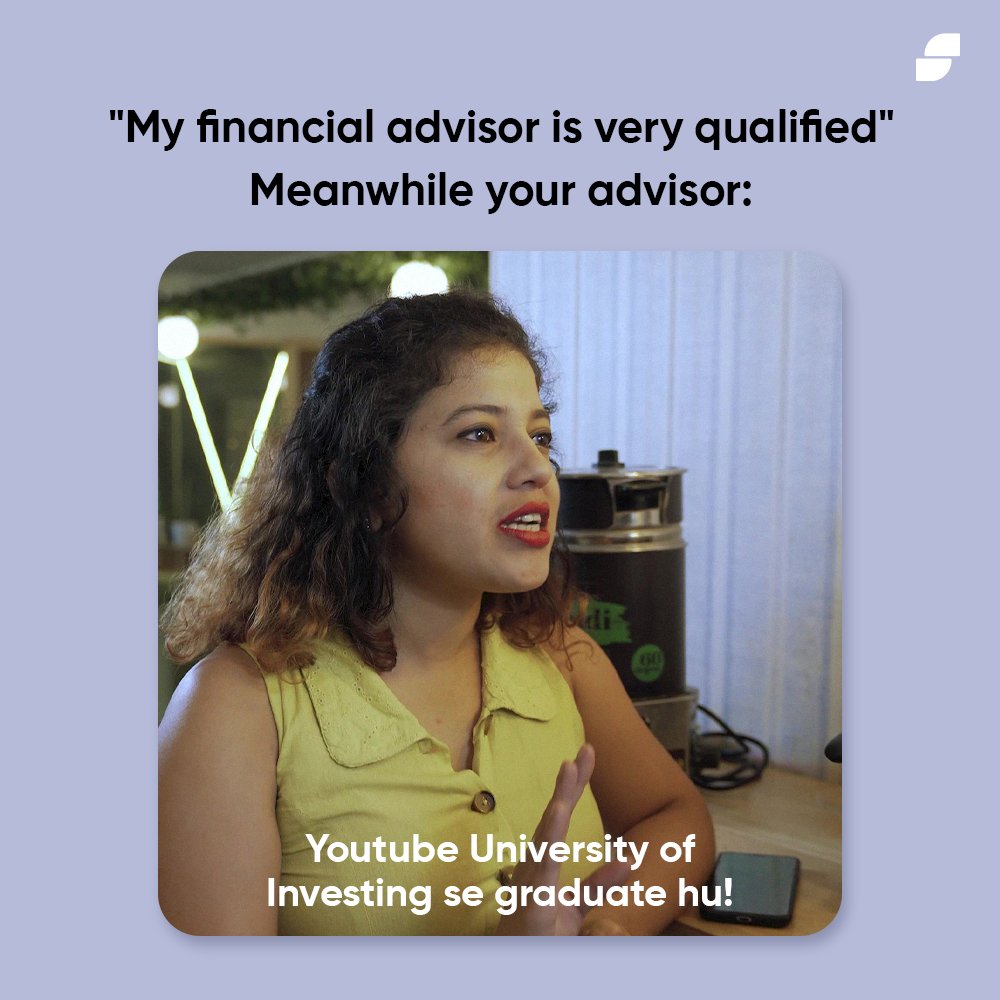 StackWealthHQ's tweet image. #Startwithstack Invest in diversified portfolio made by experts, not YouTube graduates 🤷