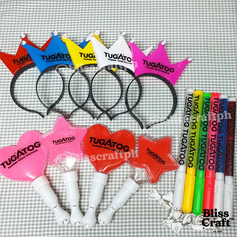 blisscraftph's tweet photo. wts lfb ph β #BCPHSells pls help rt
TUGATOG Filipino Music Festival Cheering Merch by
@blisscraftph π€
- light stick
- crown headband
- heart and star lightstick
Shop here https://t.co/YjILh43EYS
#TugatogPH #OPMRise #PPopRise wtb lfs looking for ticket tix
+ more below https://t.co/ETaXwy5BGI