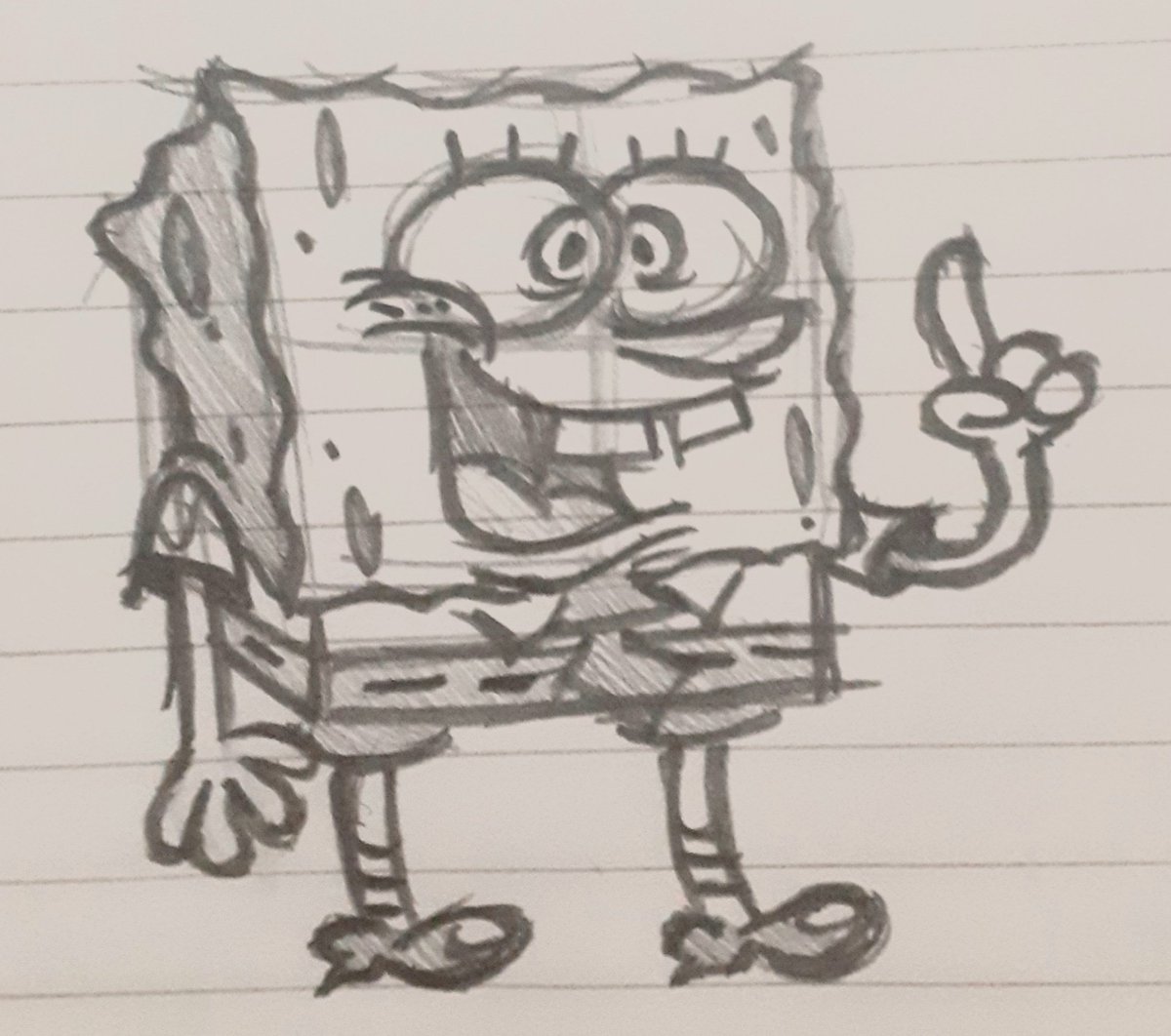 Wabbit_Guy's tweet photo. Bob's on the mind so i drew him in the season 2-3 art-style (C-tier art-style BTW) https://t.co/pW8o1kElpG