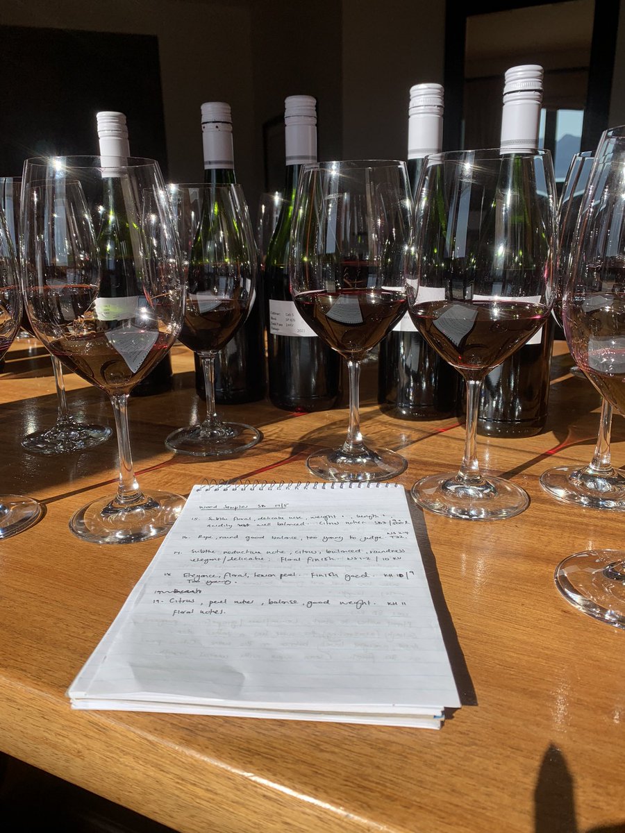 Busy working on new blends. Wines are looking really great, especially the Merlot today. 

#sawine #stellenboschwine