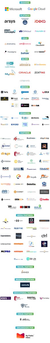 OpenExpoEurope's tweet photo. Especial mención a todos los patrocinadores, partners y media-partners que lo hicieron posible🙏
@CIONET_Spain @amigosEyS @Growwer_ES @StartUpCommi_ @twilio @WayraES @Emprende_Club #MAXMADRID @architecnologia @beincrypto_es @CompilanPodcast @New_Paradigm_21 @PulsoPymeMx ➕👇 https://t.co/yYjd9dMYeA
