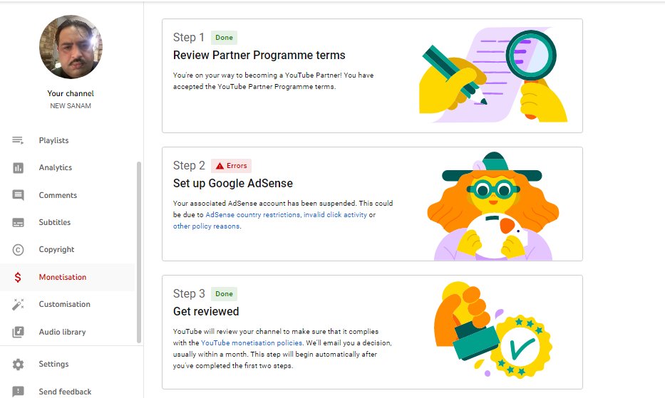 _theboy007's tweet photo. @TeamYouTube I have chacked Spama dn junk files many times but no response. this monetization page https://t.co/Oca3oeexhY