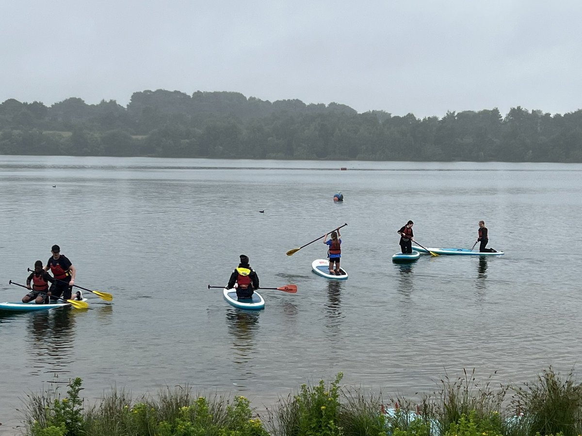 NULS_Prep's tweet photo. Year 6 are having the best time ever messing about on the water at Astbury Mere. A fabulous way to end their time in the Prep School. #WeAreNuls #NULSchoolUK https://t.co/lLaezqJLIQ