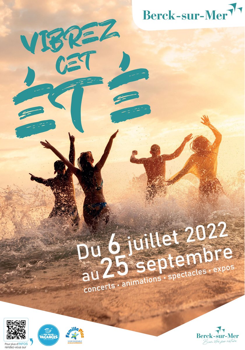 BercksurMer's tweet image. 55 concerts et spectacles, 6 expos, 4 escapes game, 25 spectacles au Familia Théâtre, plus de 400 animations et activités Mon Village Vacances, 2 feux d’artifice,le championnat de France de Cerfs-Volants ! 
Tout le programme ici 👉 bit.ly/3nL1kId 
Bel été à tous ! 🌞