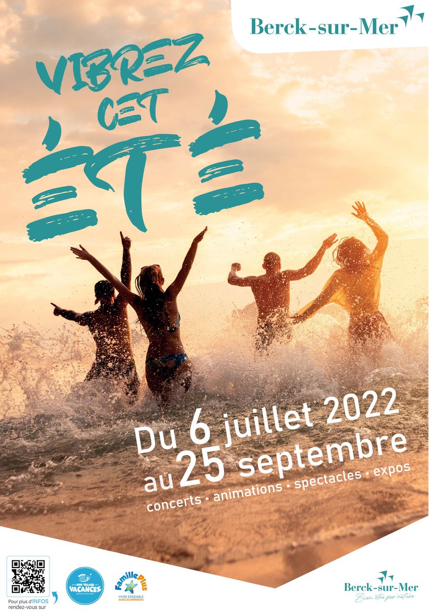 55 concerts et spectacles, 6 expos, 4 escapes game, 25 spectacles au Familia Théâtre, plus de 400 animations et activités Mon Village Vacances, 2 feux d’artifice,le championnat de France de Cerfs-Volants ! Tout le programme ici 👉 bit.ly/3nL1kId Bel été à tous ! 🌞