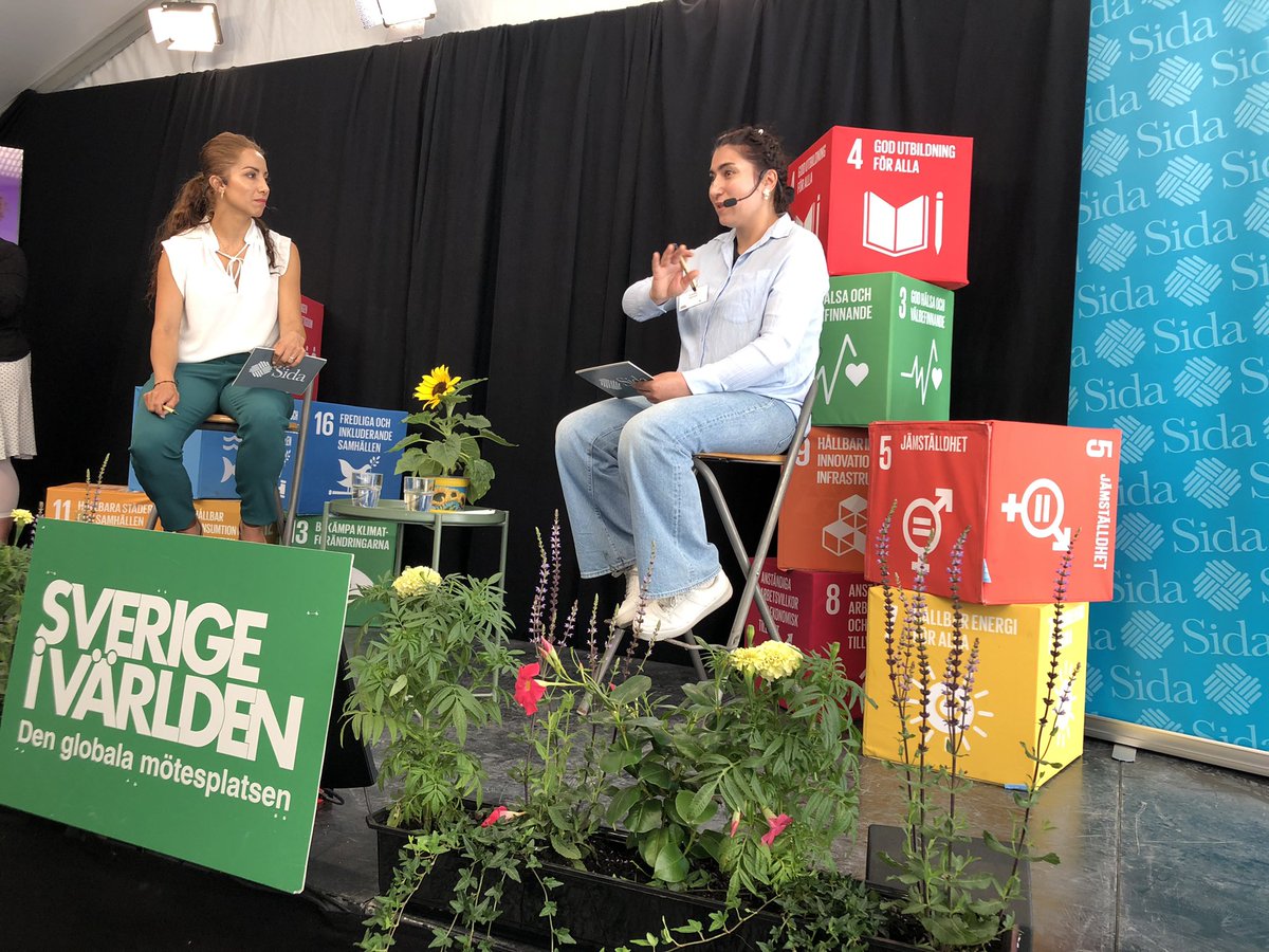 Hur är det att nekas utbildning? Hur ser det ut historiskt och idag för flickor och kvinnors möjlighet att utbildas i #Afghanistan? <a href="/zuhrasahar1/">Zuhra Sahar</a> från Afghanistan delar med sig av sin egen historia och erfarenheter från landet.  @SwedeninAf. youtu.be/3dcSvjz7-ho #almedalen2022