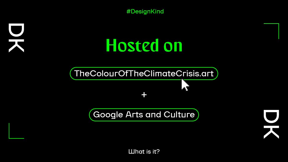 Swipe across to see what it’s all about. Our exhibition platforms have launched! Meet the designers and the incredible work on TheColourOfTheClimateCrisis.art and our newly launched Google Arts and Culture exhibition site. Don’t forget to book your free spot for Thursdays launch event 🎟