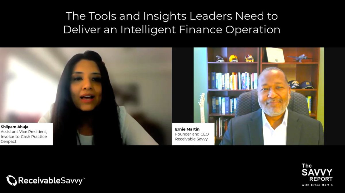 ReceivableSavvy's tweet photo. “The whole finance process is changing; first digitizing, then automating, then finally powering it with artificial intelligence. That’s the recipe for an intelligent finance operation.” Shilpam Ahuja - AVP @Genpact  https://t.co/Y2TzEYlXfi #finance #DigitalTransformation https://t.co/KmFASjAkS2