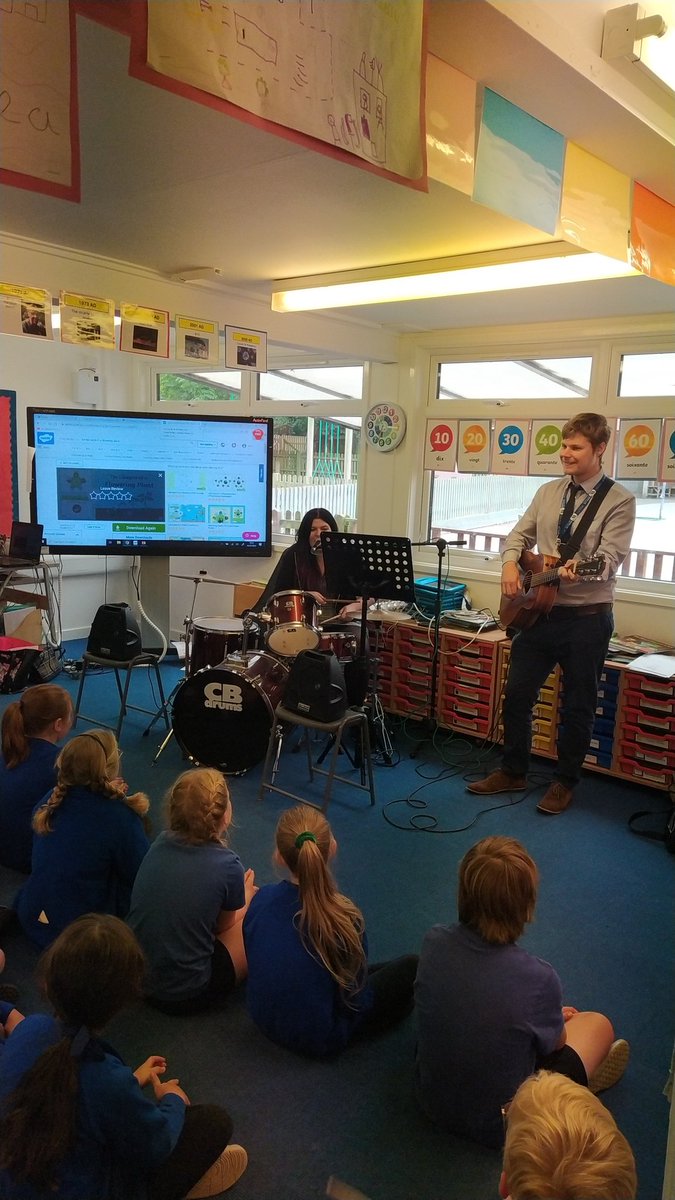 Jammin' at Sheriffhales! We feel the music here!