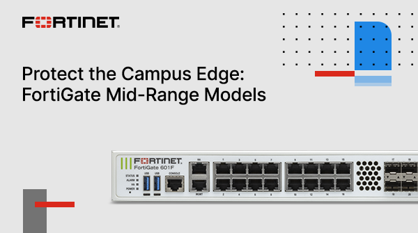 aproim's tweet photo. .@Fortinet's mid-range #FortiGate network firewalls combine security performance and value with features designed to:

✅ Protect the campus edge
✅ Reduce security and networking product sprawl
✅ Automate your security posture

Learn more: https://t.co/OyJI5WjS5b https://t.co/LXeDhie2k4